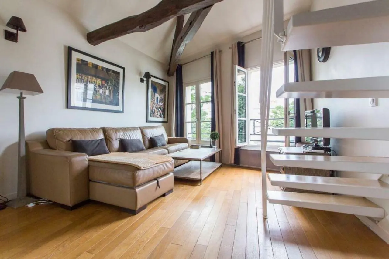 Lejlighed Luxurious Duplex - Top Of Montmartre Paris Frankrig